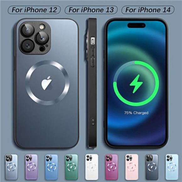 Mag Safe Magnetic Case Camera Lens For Apple iPhone 14 Pro Max 13 12 11 14 Plus - Picture 3 of 10